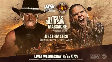 Jeff Jarrett Vs Jeff Hardy Death Match Announced For Aew Dynamite Won F4w Wwe News Pro