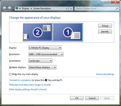 Setup Dual Monitors In Windows 7 Skatter
