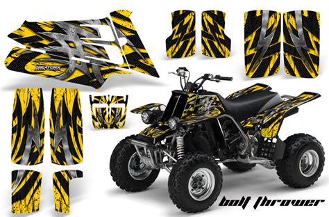 Yamaha Banshee 350 Bolt Thrower Yellow Bb Creatorx Graphics The