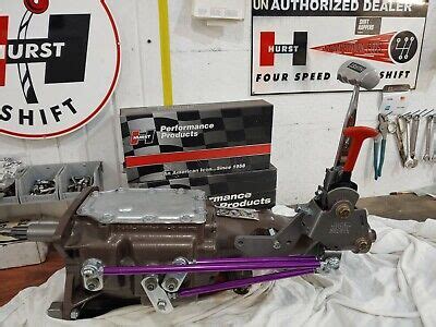 Hurst Super Shifter W Lightning Rods Toploader Speed Smb Bb Ford Trans Ebay