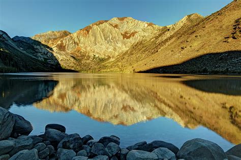 Convict Lake At Sunrise California Photograph By Adam Jones Pixels