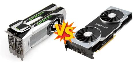 Nvidia Geforce Gtx 1080ti Sli Vs Rtx 2080ti What Are The Differences