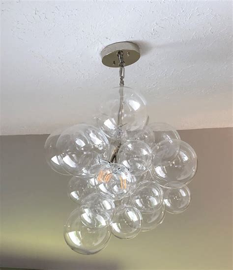 Clear Cloud Bubbles Chandelier Etsy Bubble Chandelier Chandelier