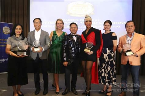 Abs Cbn Wins Platinum Award At The Readers Digest Trusted Brands