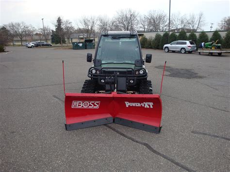 Xuv 825i With Camoplast Tracks And Boss Vxt Plow Grubers Power Equipment