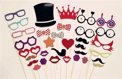 Birthday Photo Booth Props Kids Party Photo Party Props On