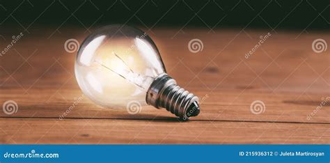 Light Bulb On The Table New Ideas Stock Photo Image Of Ideas