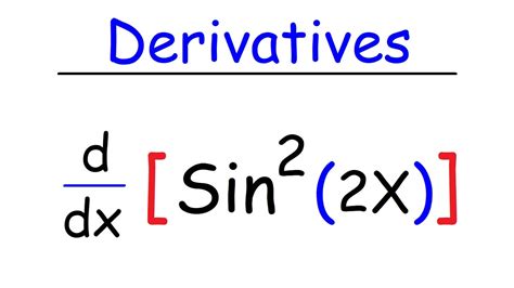 What Is The Derivative Of Sin2x