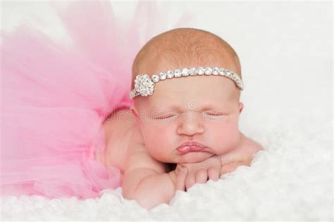 119 Newborn Baby Girl Wearing Pink Tutu Stock Photos Free And Royalty