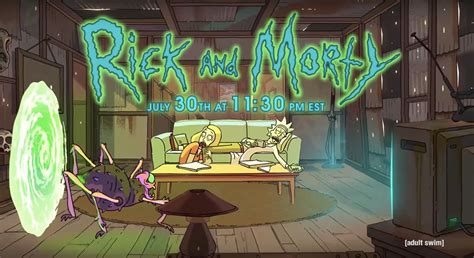 Rick And Morty Season 3 Trailer Goes On An Acid Trip Collider
