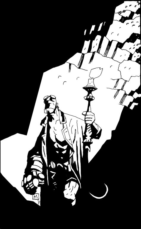 Hellboy By Mike Mignola By Sari Sariola Comic Book Artists Comic Book