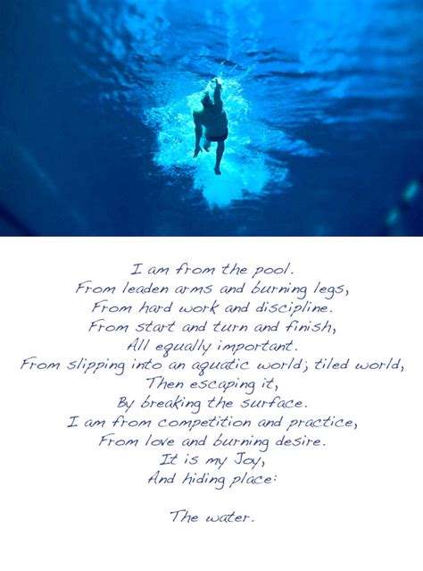 Swimming Poems