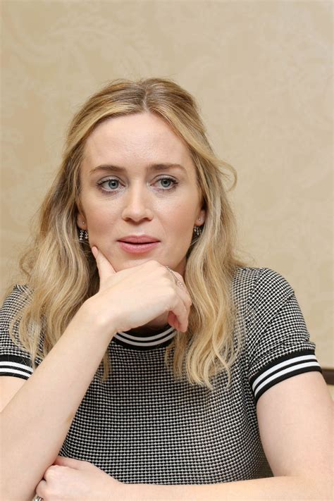 Emily Blunt A Quiet Place Press Conference In Austin