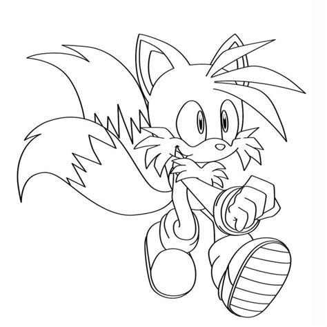 Desenhos Do Tails Sonic Para Colorir Desenhos Imprimir
