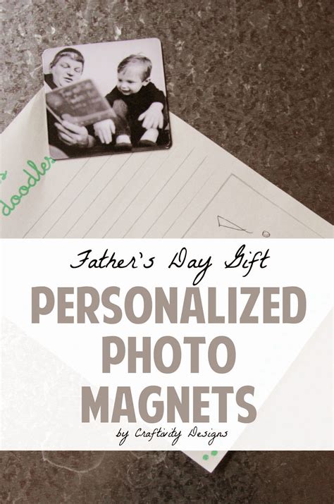 This father's day, treat your favorite fellow to something extra special. Personalized Photo Magnets // Father's Day Gift {+ 50 FREE ...