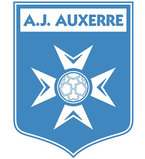 AJ Auxerre | Escudos de futebol, Times de futebol, Escudos de times