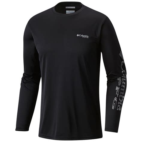 Fly the colors in a cool and comfortable long sleeve fishing shirt with sun protection and. COLUMBIA Men's Terminal Tackle PFG Long-Sleeve Shirt ...