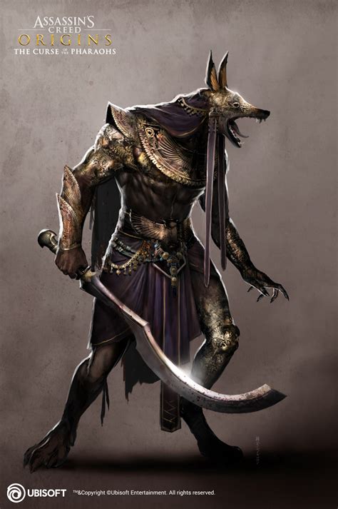 Artstation Anubis Warrior Super Satanasov Anubis Assassins Creed Artwork Assassins