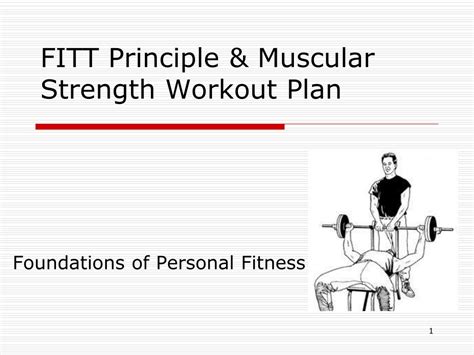 Fitt Principle Workout Plan Example Balance