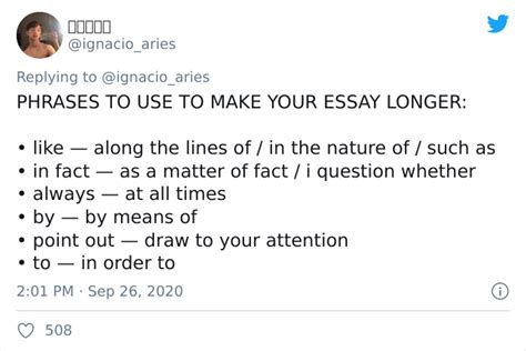 When you're struggling with how to make an essay longer, it can be easy to get overwhelmed. Someone Shares 28 Useful Tips, Links, And Info On Grammar ...