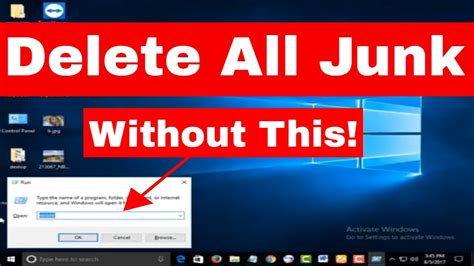 How To Delete Temporary File From Computer Just One Click 2020 Delete