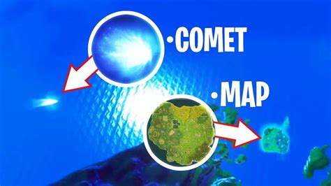 Above The Comet Insane View Fortnite Battle Royale Tilted Towers