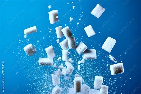 Sugar Cubes Lumps Of Sugar Lumps Of Sugar And Lumps Of Sugar Fly Up