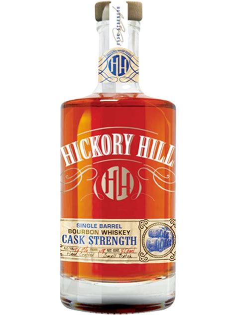 Hickory Hill Cask Strength Bourbon Whiskey Del Mesa Liquor