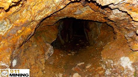 Old Gold Mine With A Massive Quartz Vein Youtube
