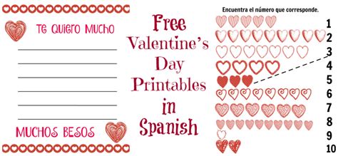 free valentine s day printables in spanish ladydeelg