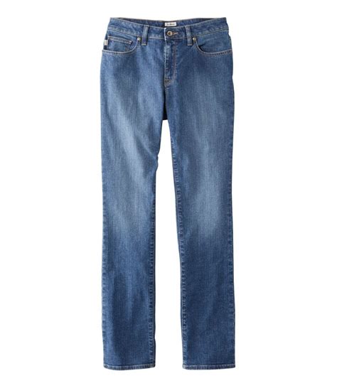 Womens 1912 Jeans Mid Rise Straight Leg Pants And Jeans At Llbean