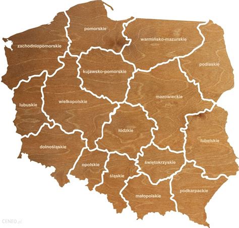 Kompliment Diagnostikovat Vd N Mapa Polski Pl Zvyknout Skl Zet Shnil