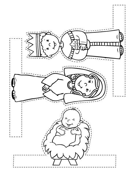 Free Christmas craft from my EasytoMake Bible Crafts book  Kim Mitzo