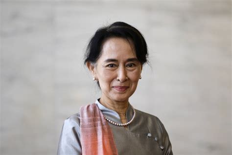 Aung san suu kyi, human rights activist and opposition leader whose party, the national league for democracy, came to power in myanmar after the 2015 elections. by Agencies , (Last Updated August 30, 2018)