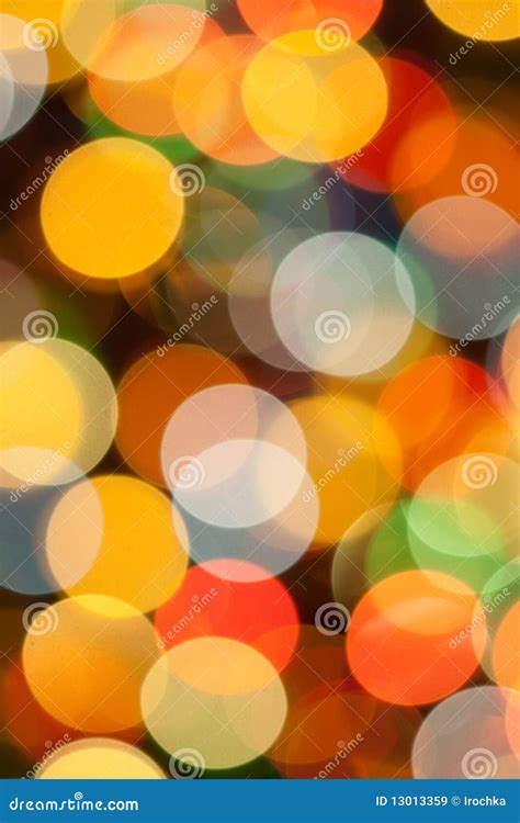 Colorful Blurred Lights Stock Image Image Of Shining 13013359
