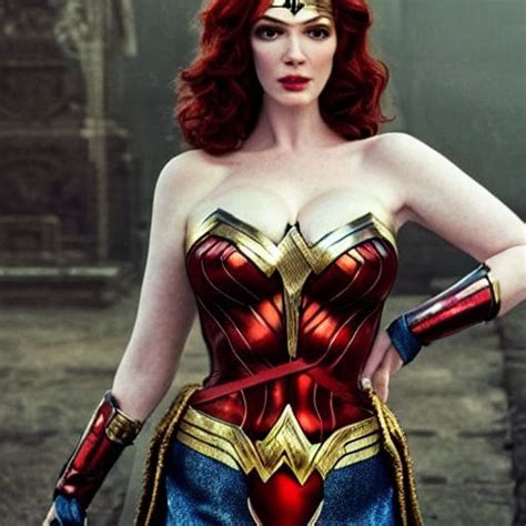 Christina Hendricks As Wonder Woman 9 By Auctionpiccker On Deviantart