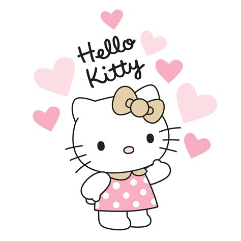 Hello Kitty Luv Hearts Wall Appliques - Walmart.com