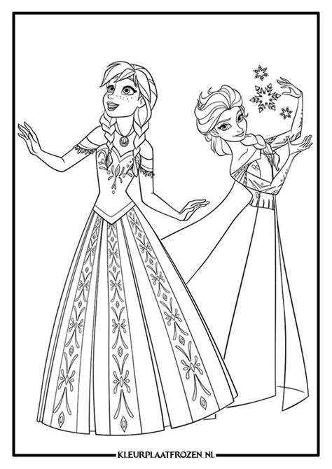 Frozen Kleurplaat Makkelijk / Elsa Kleurplaat Downloaden Groottste