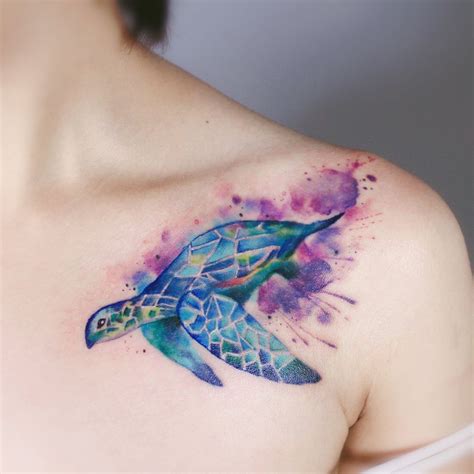 Updated 45 Majestic Sea Turtle Tattoos August 2020