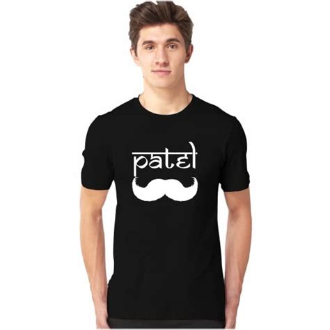 Buy Patel Graphic Printed T Shirt For Boys And Mens Printed Black T