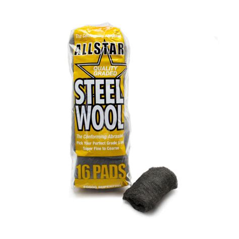 0000steel Wool Sleeve 16 Padsleev Wax Boss