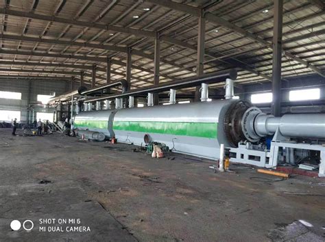 Scrap Scrumb Rubber Recycling Machine Continuous Pyrolysis Plant China Continuous Pyrolysis