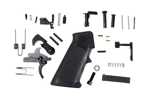 Anderson Manufacturing Ar 15 Lower Parts Kit Black Hammer And Trigger