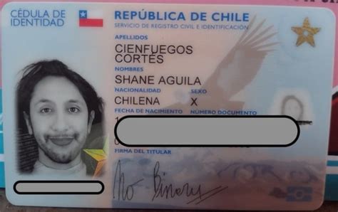 Entregaron En Chile La Primera Cédula De Identidad No Binaria