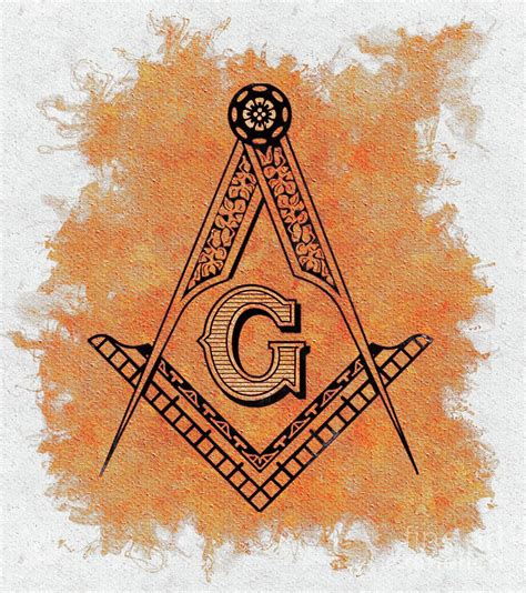 Freemason Masonic Symbols Painting By Esoterica Art Agency Pixels Merch