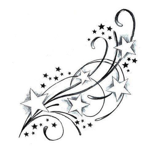 May 26, 2020 · star tattoos can be placed in any part of the body such as the neck, finger, back, chest, leg and hands. Stars & swirls | Star tattoos, Star tattoo designs, Shooting star tattoo