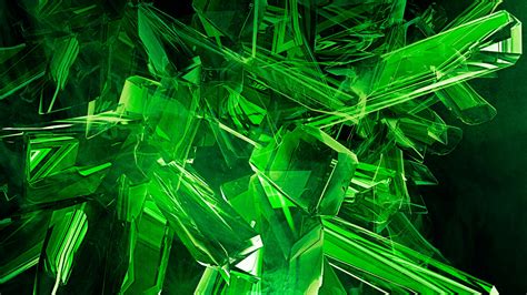 Free Download Hd Wallpaper Image Green View Abstract Gems Cool Hd