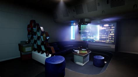 Cyberpunk Apartments In Props Ue Marketplace