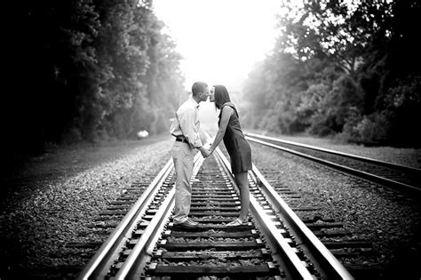 Virginia Engagement Photography Railroad Couple Picture Poses Couple Posing Couple Pictures