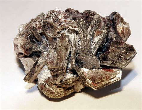 Glimmer Mineraal Terre Mère Feuilleté Minéraux